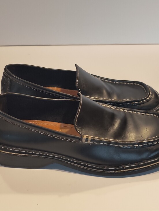 Frye Shoes - Frye Corsica Moc Black Leather Loafers Moccasins Women’s Size 8.5 M